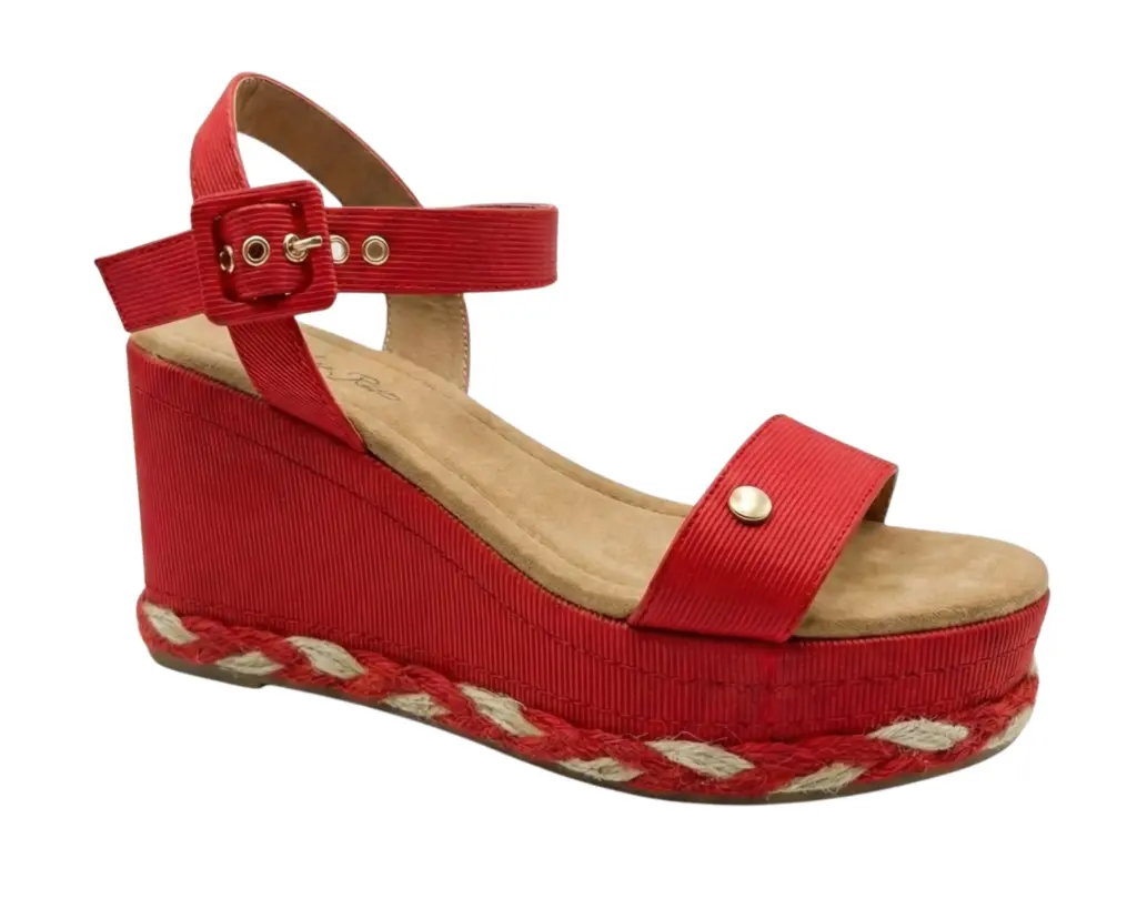 SANDALIA I-RUN ROJO G545F2 (36)