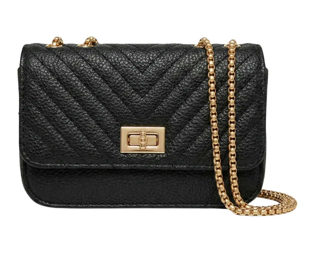 BANDOLERA CHIC LINK III TIPO SOBRE (Negro)