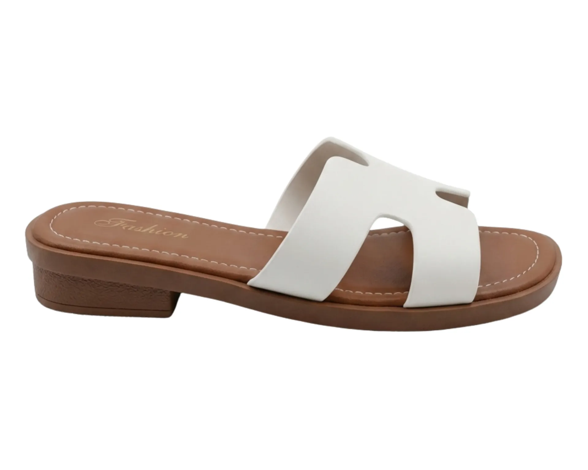 SANDALIA FASHION BEIGE CON TAQUITO YLD2998