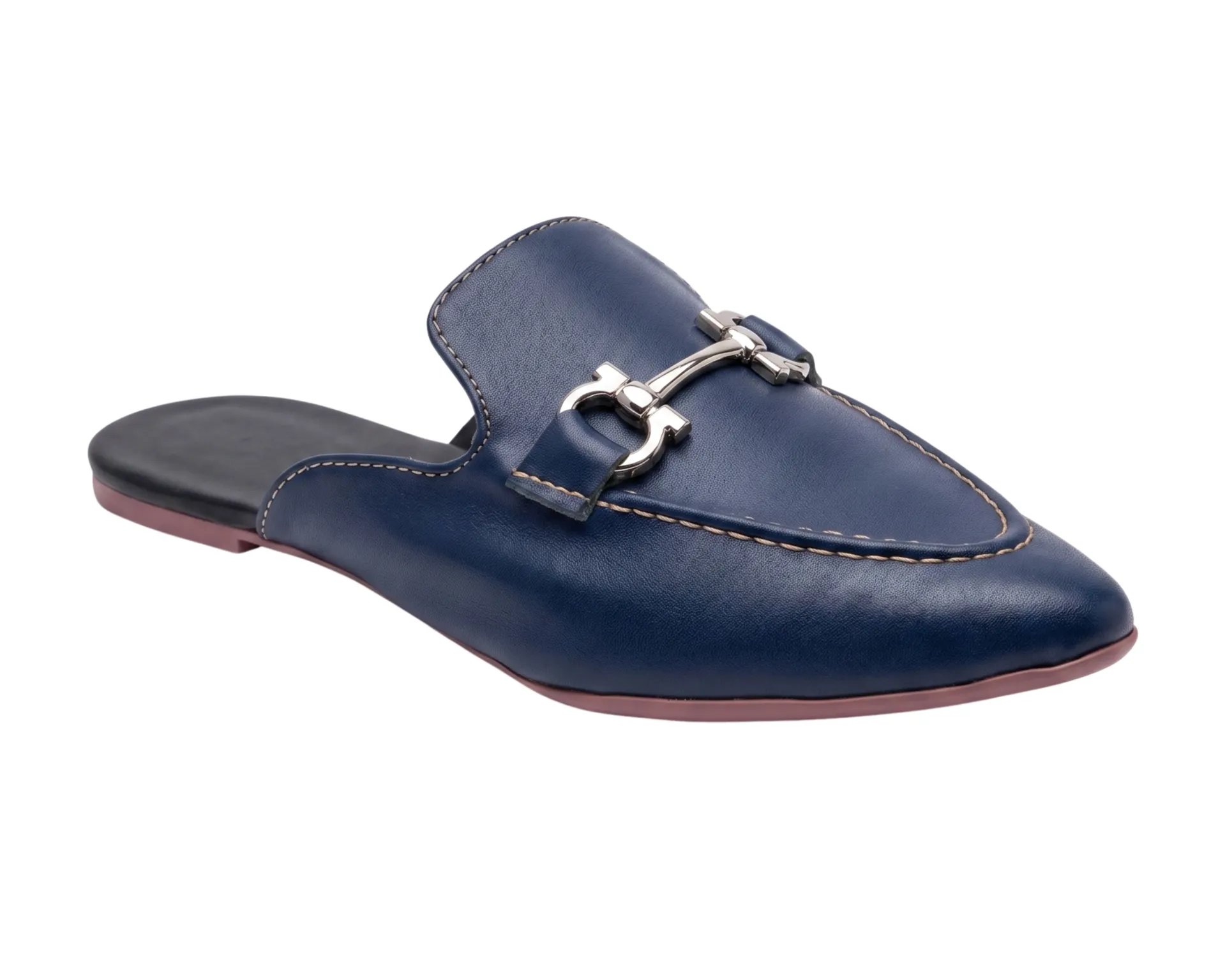 MULE F. NACIONAL AZUL CON HEBILLA 5744