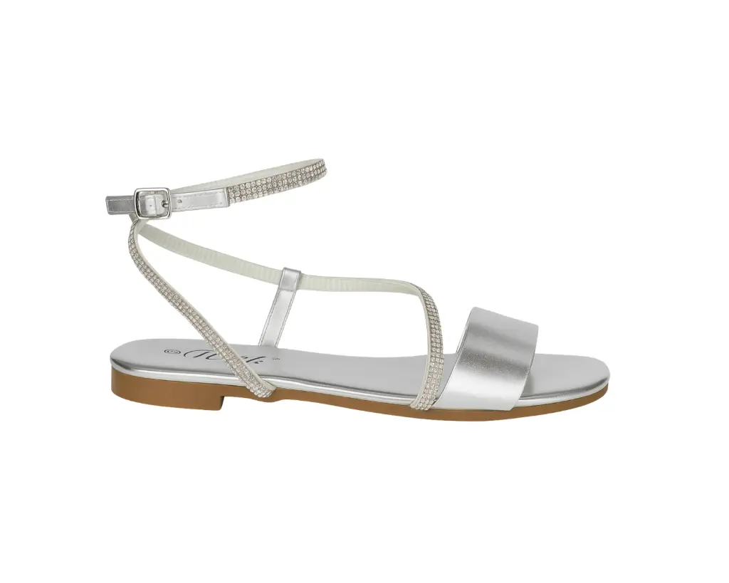 SANDALIA WEIDE SILVER HY5667