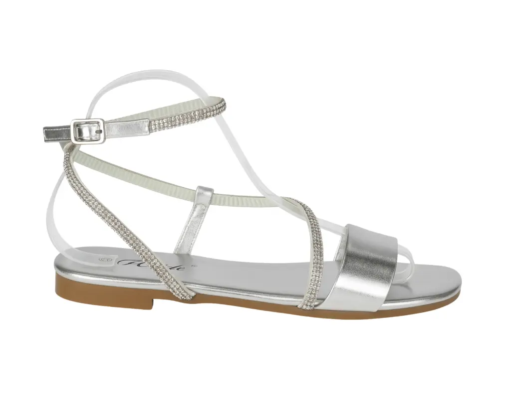 SANDALIA WEIDE SILVER HY5667