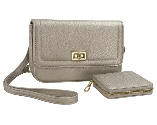 BANDOLERA MINIMAL LUXE C/ MONEDERO