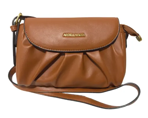 BANDOLERA SOFT CON FRUNCIDO TIPO HOBO