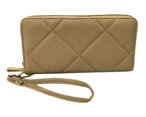 BILLETERA QUILT ZIP CON MUÑEQUERA