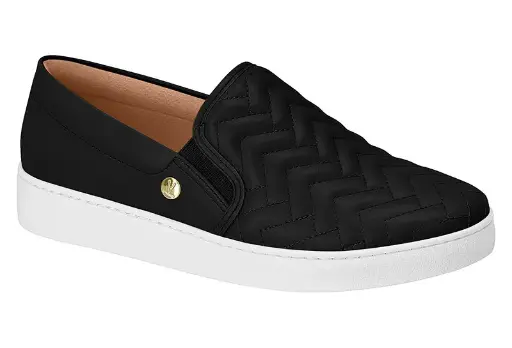 TENIS VIZZANO NAPA PELE STRECH NEGRO 1214.1010
