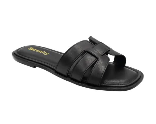 SANDALIA SERENITY CROSS NEGRO PE2353-1
