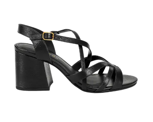 SANDALIA VIA SCARPA CROSS CON TACO NEGRO 1466.18677